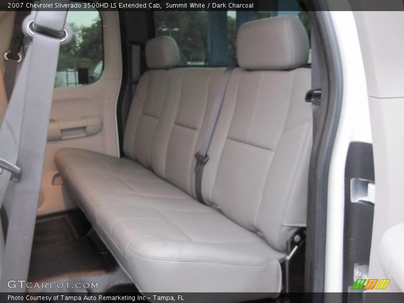 Summit White / Dark Charcoal 2007 Chevrolet Silverado 3500HD LS Extended Cab