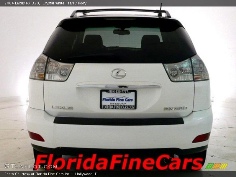 Crystal White Pearl / Ivory 2004 Lexus RX 330