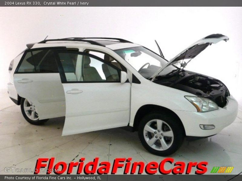 Crystal White Pearl / Ivory 2004 Lexus RX 330