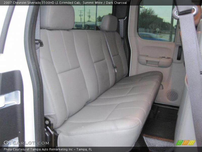 Summit White / Dark Charcoal 2007 Chevrolet Silverado 3500HD LS Extended Cab