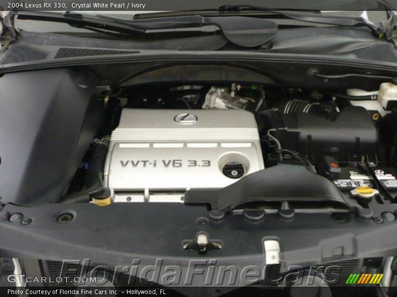 Crystal White Pearl / Ivory 2004 Lexus RX 330
