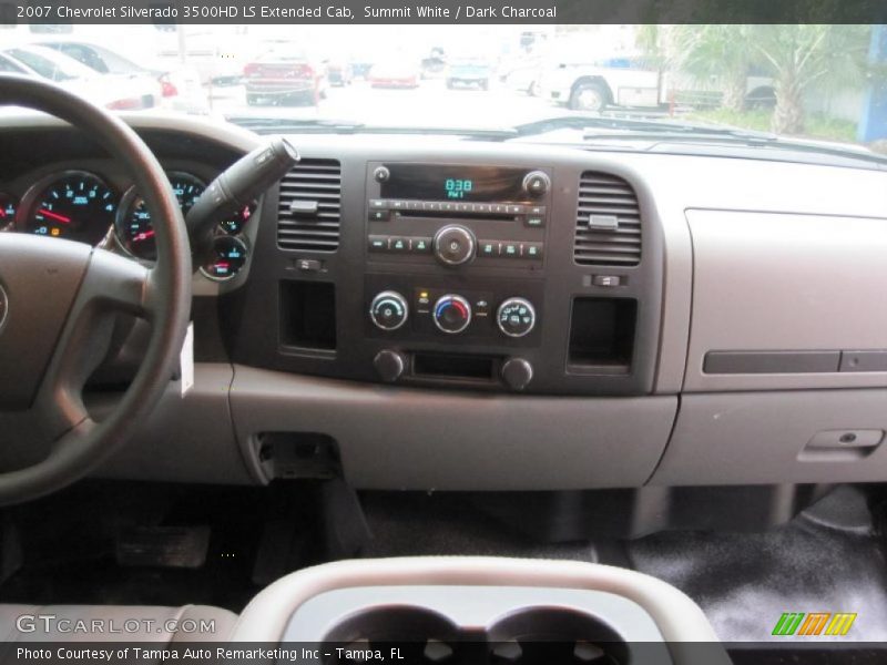 Summit White / Dark Charcoal 2007 Chevrolet Silverado 3500HD LS Extended Cab