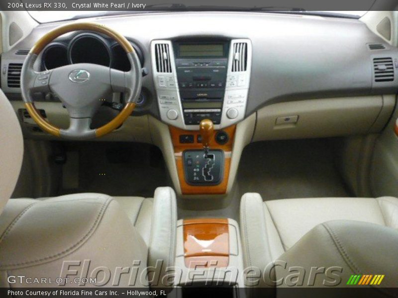 Crystal White Pearl / Ivory 2004 Lexus RX 330