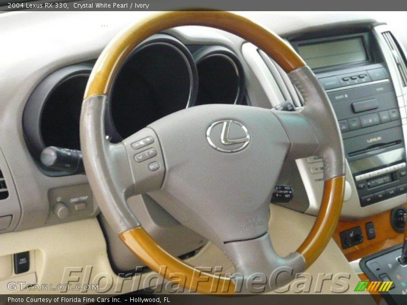 Crystal White Pearl / Ivory 2004 Lexus RX 330