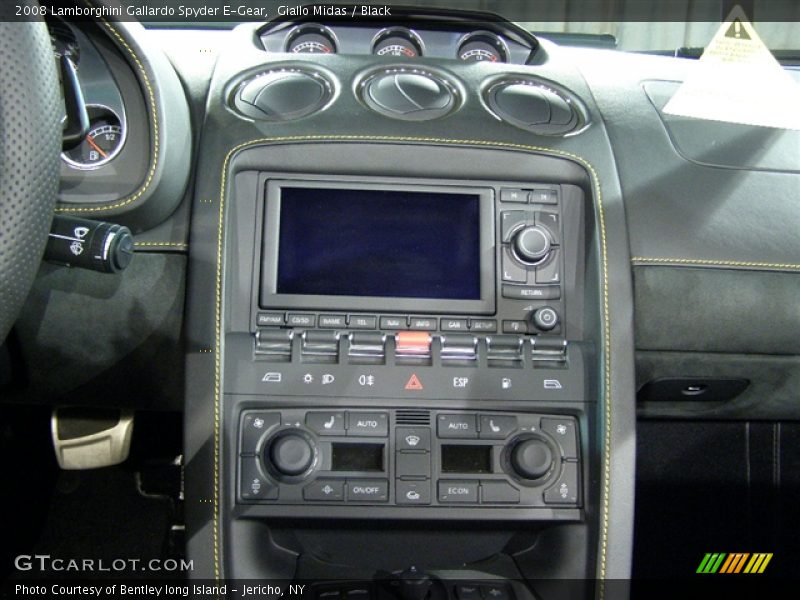 Giallo Midas / Black 2008 Lamborghini Gallardo Spyder E-Gear