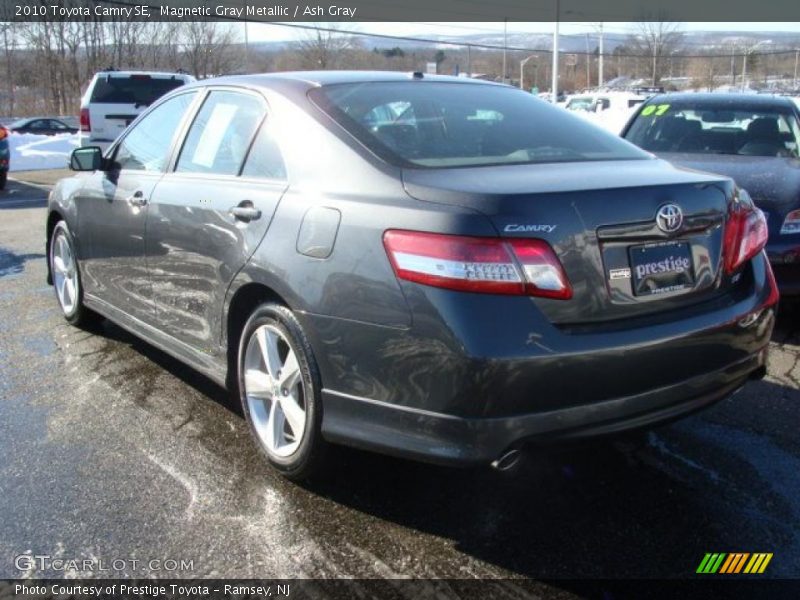 Magnetic Gray Metallic / Ash Gray 2010 Toyota Camry SE