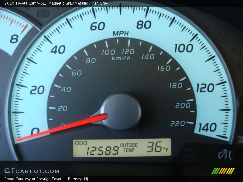 Magnetic Gray Metallic / Ash Gray 2010 Toyota Camry SE