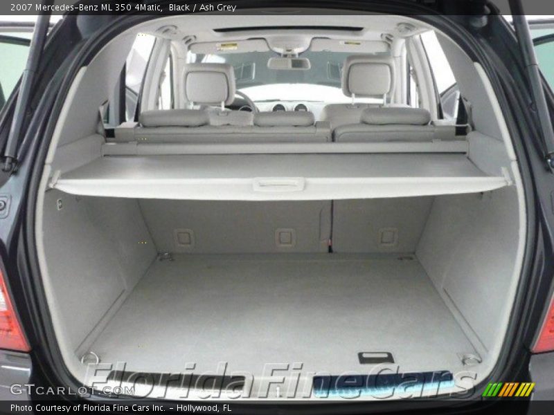 Black / Ash Grey 2007 Mercedes-Benz ML 350 4Matic