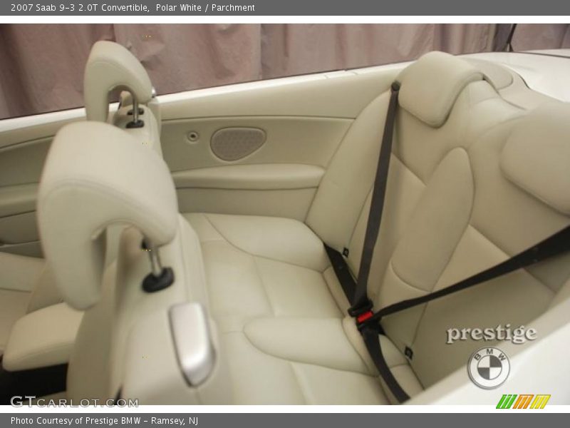 Polar White / Parchment 2007 Saab 9-3 2.0T Convertible