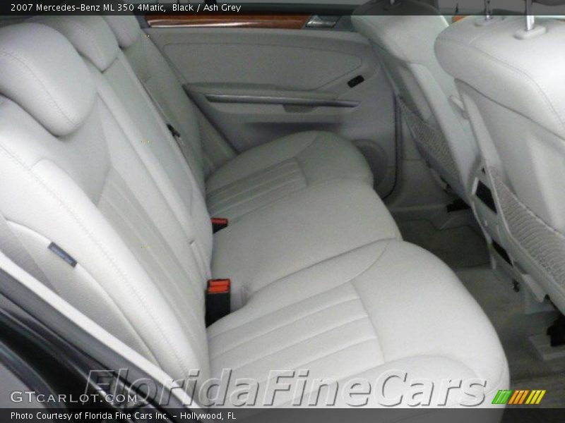 Black / Ash Grey 2007 Mercedes-Benz ML 350 4Matic
