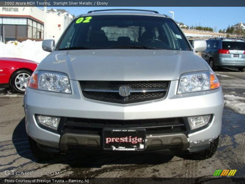 Starlight Silver Metallic / Ebony 2002 Acura MDX Touring