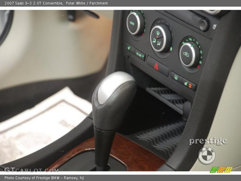 Polar White / Parchment 2007 Saab 9-3 2.0T Convertible