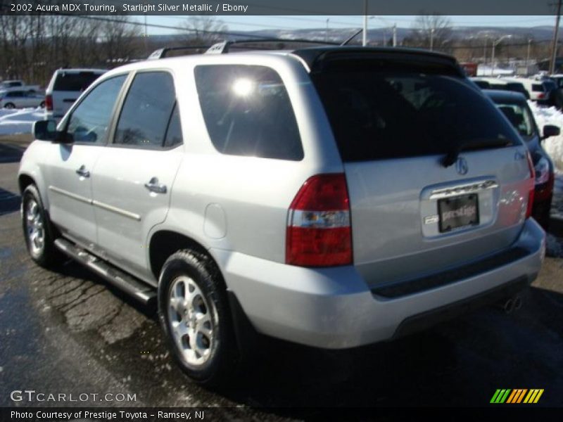 Starlight Silver Metallic / Ebony 2002 Acura MDX Touring