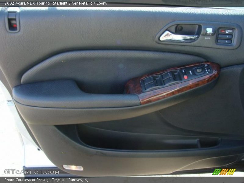 Starlight Silver Metallic / Ebony 2002 Acura MDX Touring