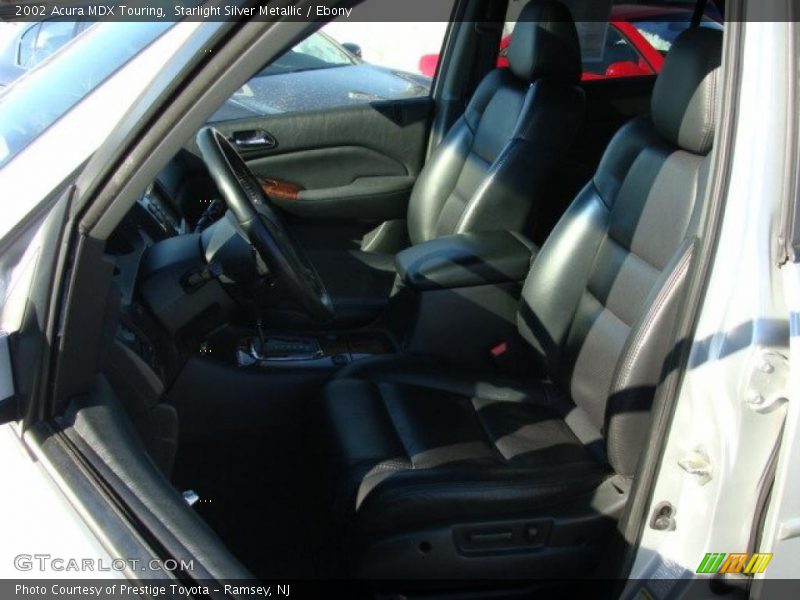 Starlight Silver Metallic / Ebony 2002 Acura MDX Touring