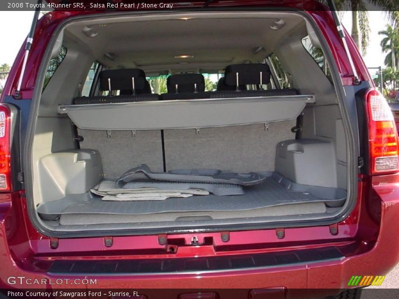Salsa Red Pearl / Stone Gray 2008 Toyota 4Runner SR5