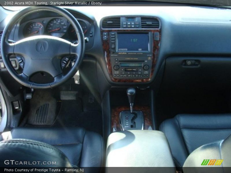 Starlight Silver Metallic / Ebony 2002 Acura MDX Touring