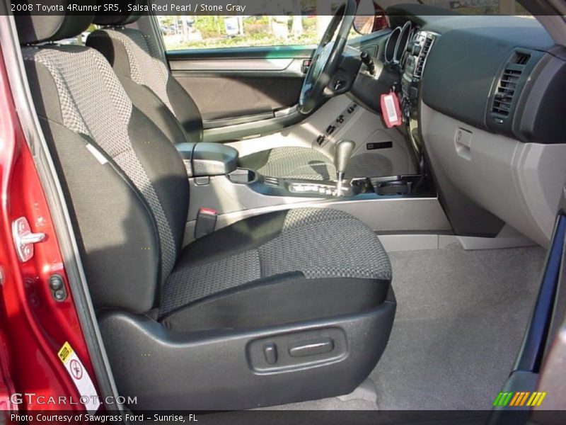 Salsa Red Pearl / Stone Gray 2008 Toyota 4Runner SR5