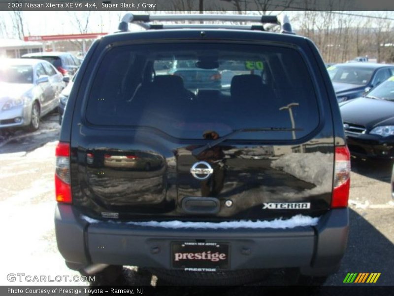Super Black / Gray 2003 Nissan Xterra XE V6 4x4