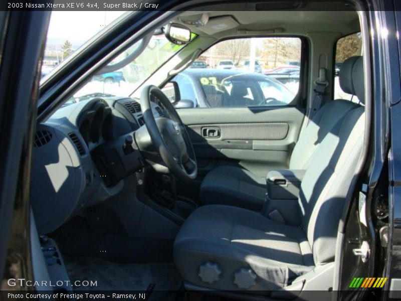 Super Black / Gray 2003 Nissan Xterra XE V6 4x4