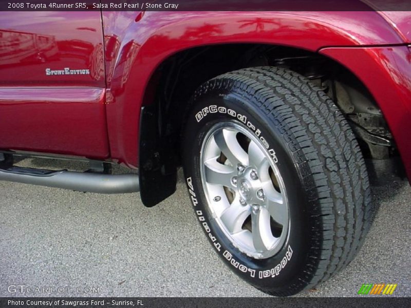 Salsa Red Pearl / Stone Gray 2008 Toyota 4Runner SR5