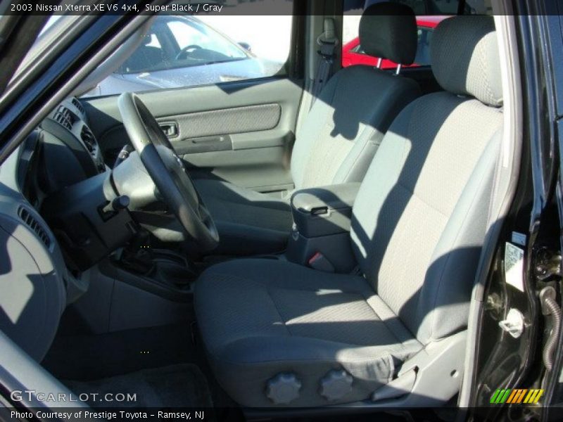 Super Black / Gray 2003 Nissan Xterra XE V6 4x4