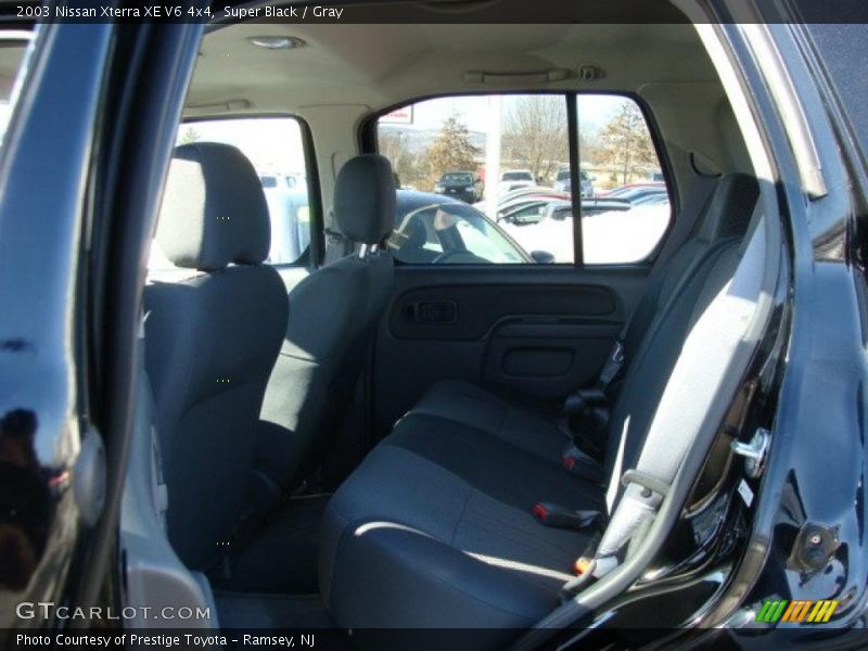 Super Black / Gray 2003 Nissan Xterra XE V6 4x4