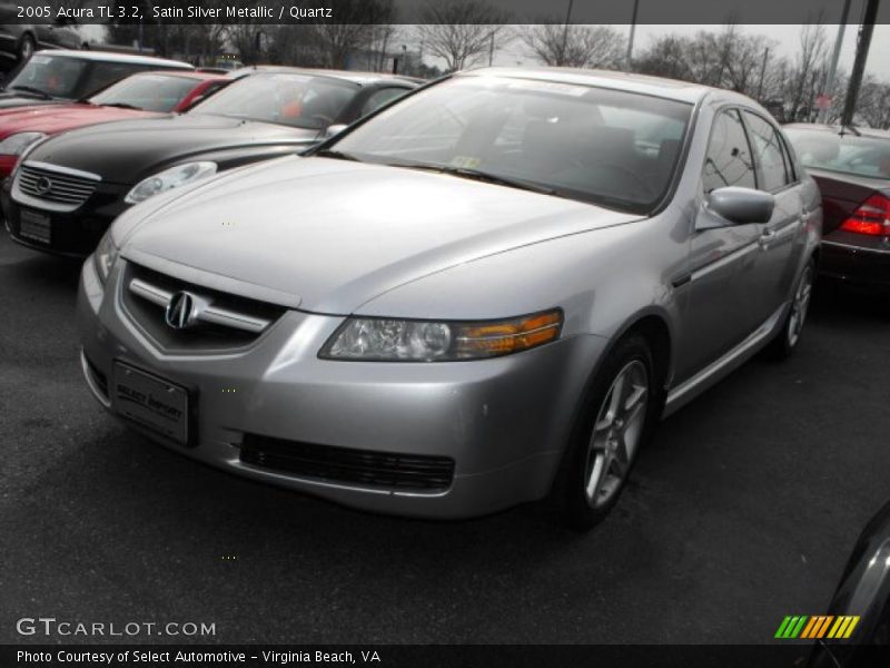Satin Silver Metallic / Quartz 2005 Acura TL 3.2