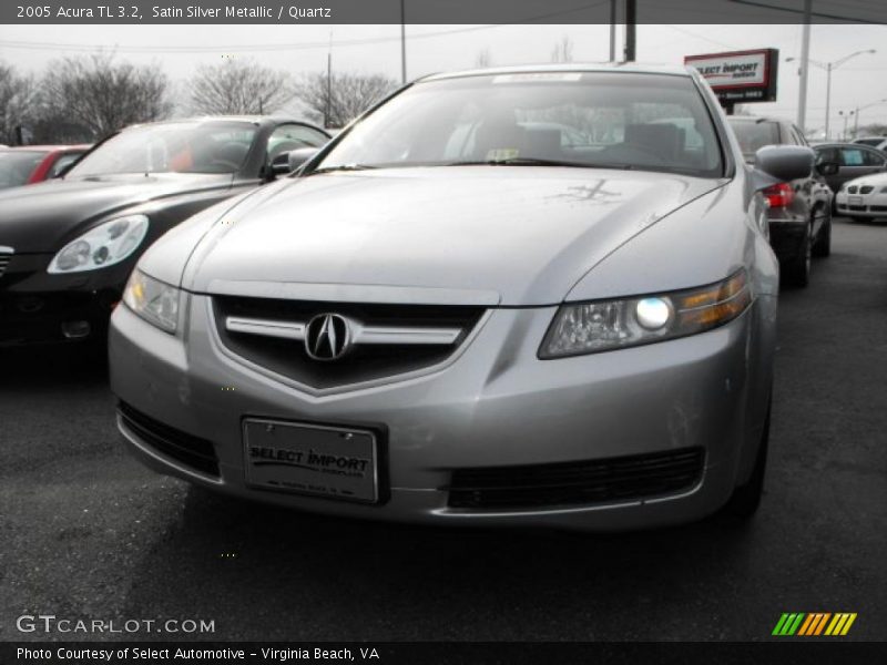 Satin Silver Metallic / Quartz 2005 Acura TL 3.2