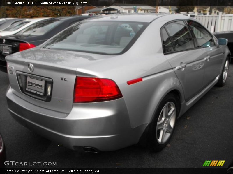 Satin Silver Metallic / Quartz 2005 Acura TL 3.2