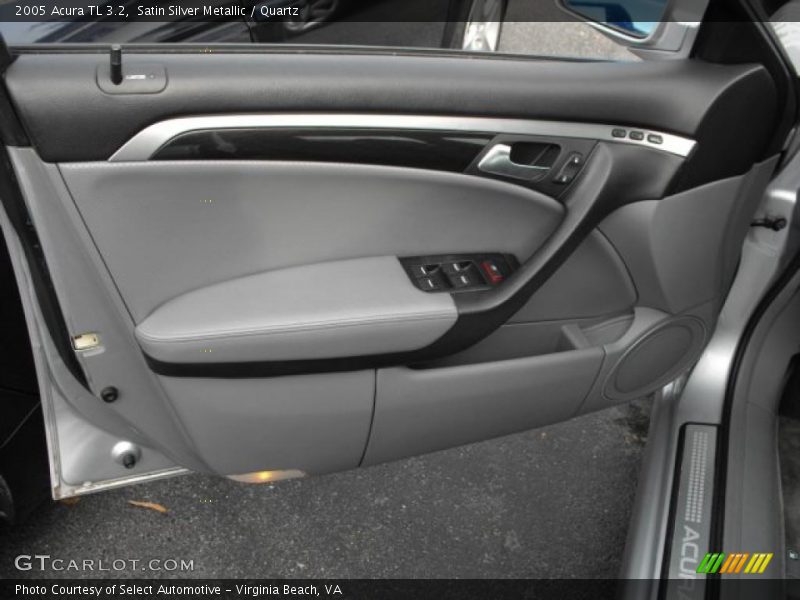 Satin Silver Metallic / Quartz 2005 Acura TL 3.2