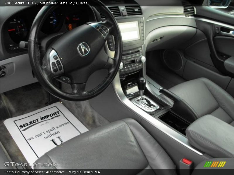 Satin Silver Metallic / Quartz 2005 Acura TL 3.2
