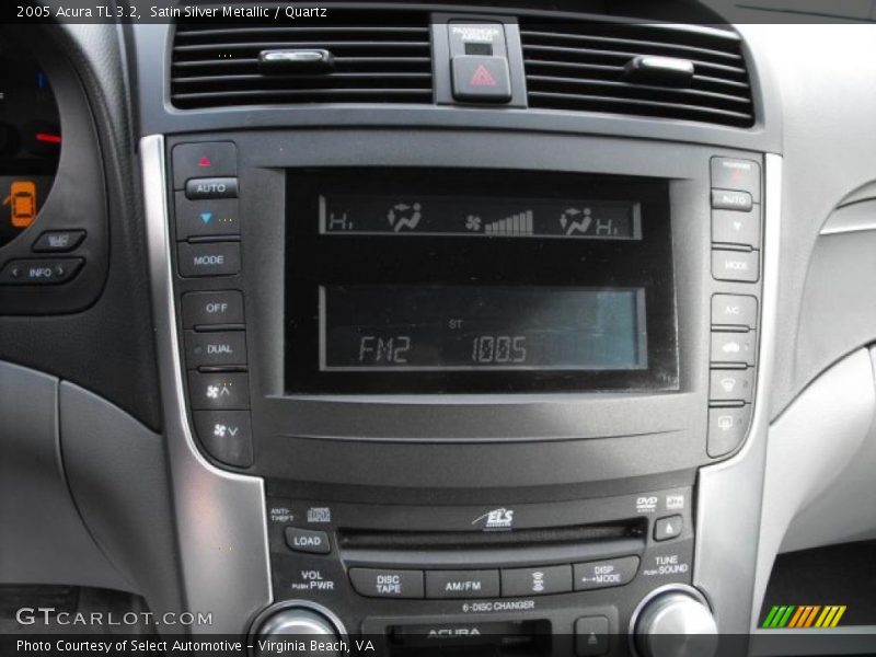 Satin Silver Metallic / Quartz 2005 Acura TL 3.2