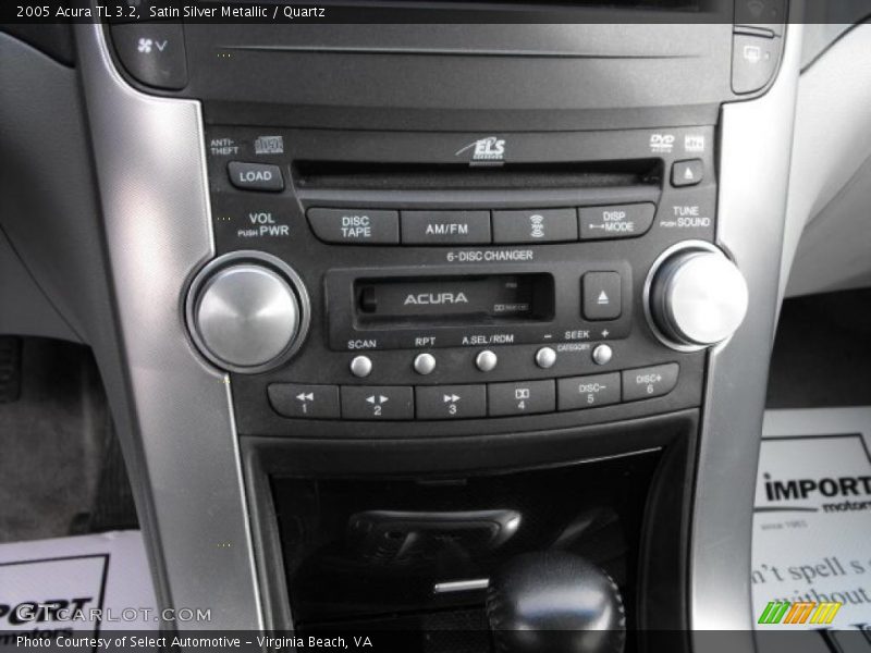 Satin Silver Metallic / Quartz 2005 Acura TL 3.2