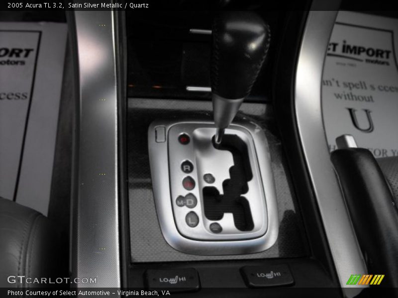 Satin Silver Metallic / Quartz 2005 Acura TL 3.2