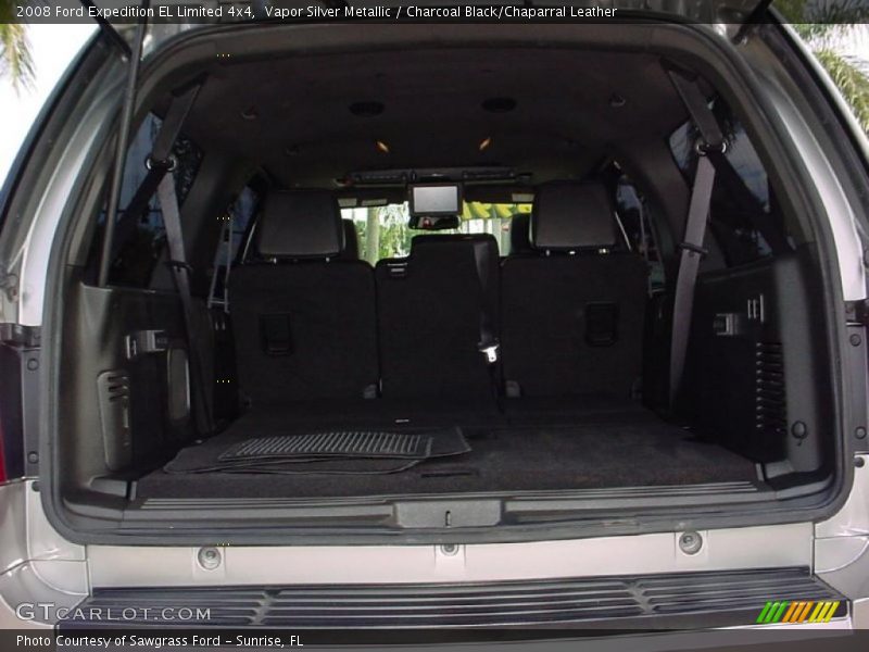 Vapor Silver Metallic / Charcoal Black/Chaparral Leather 2008 Ford Expedition EL Limited 4x4