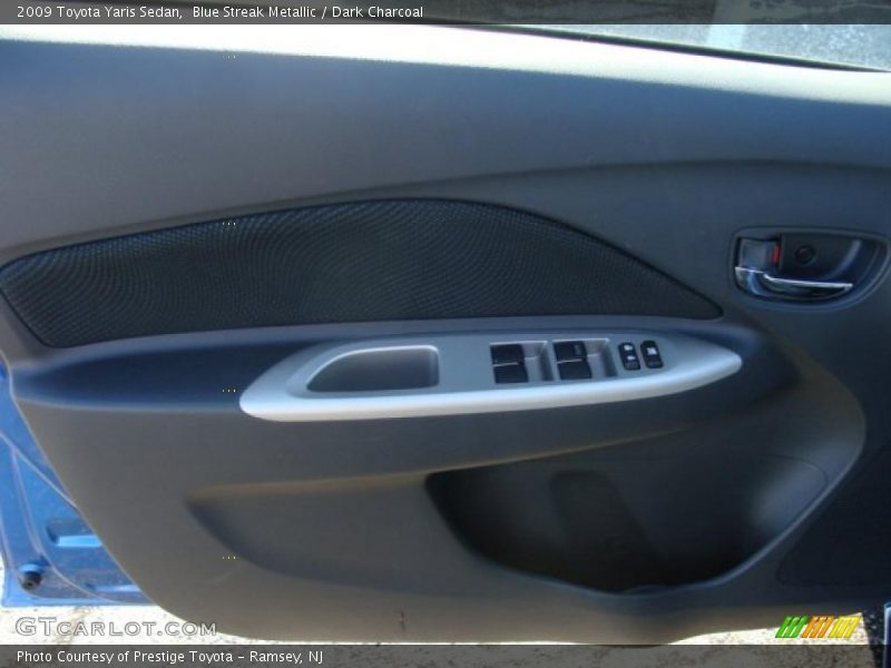 Blue Streak Metallic / Dark Charcoal 2009 Toyota Yaris Sedan