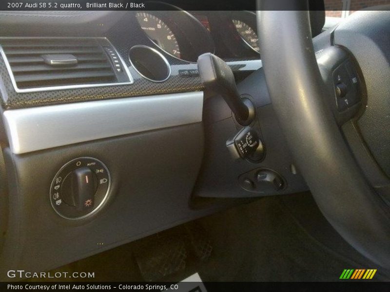 Brilliant Black / Black 2007 Audi S8 5.2 quattro