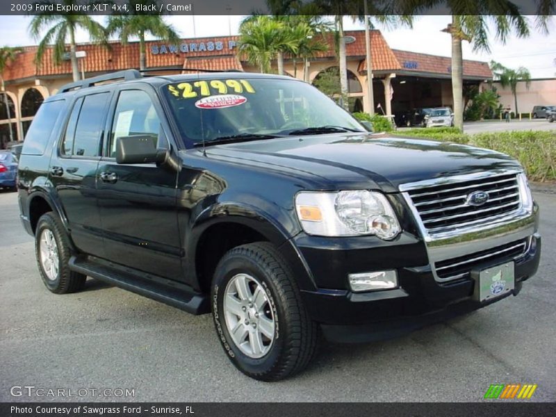 Black / Camel 2009 Ford Explorer XLT 4x4