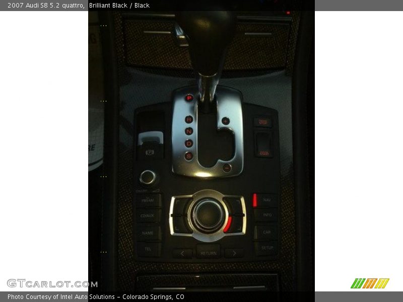 Brilliant Black / Black 2007 Audi S8 5.2 quattro
