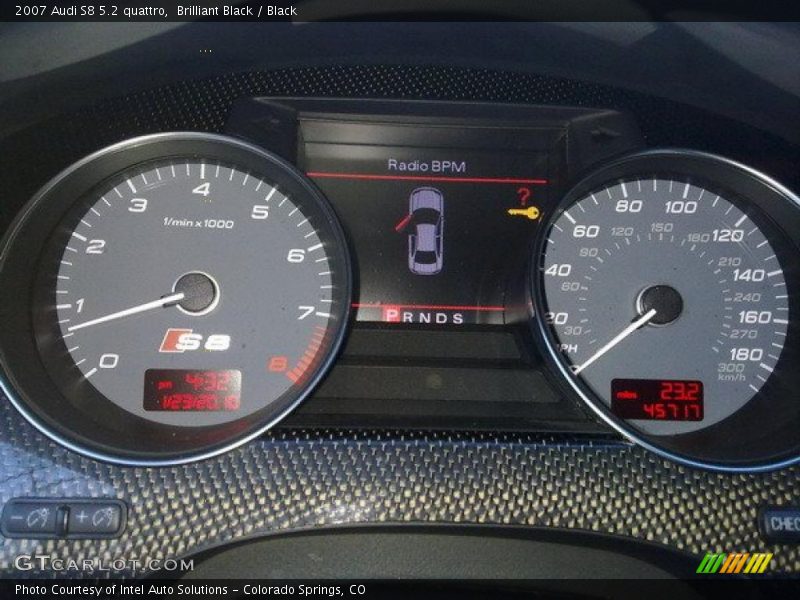 Brilliant Black / Black 2007 Audi S8 5.2 quattro