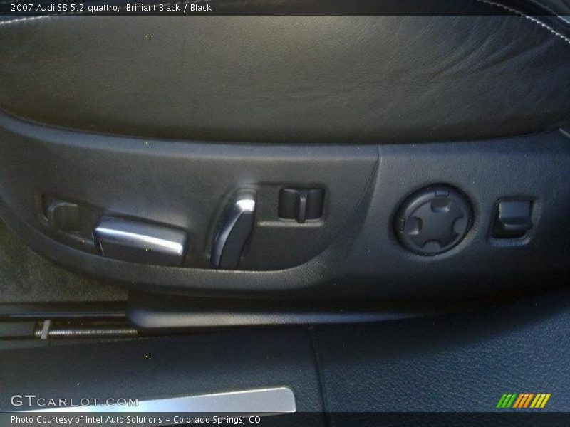 Brilliant Black / Black 2007 Audi S8 5.2 quattro