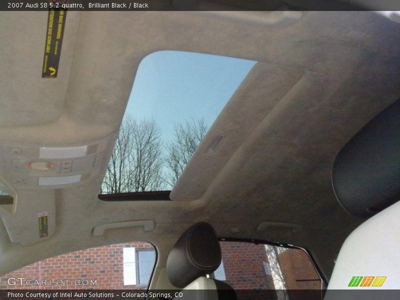 Brilliant Black / Black 2007 Audi S8 5.2 quattro