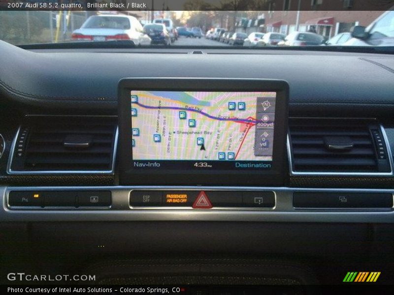 Brilliant Black / Black 2007 Audi S8 5.2 quattro