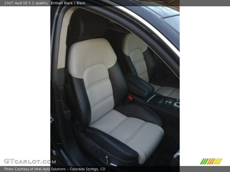 Brilliant Black / Black 2007 Audi S8 5.2 quattro