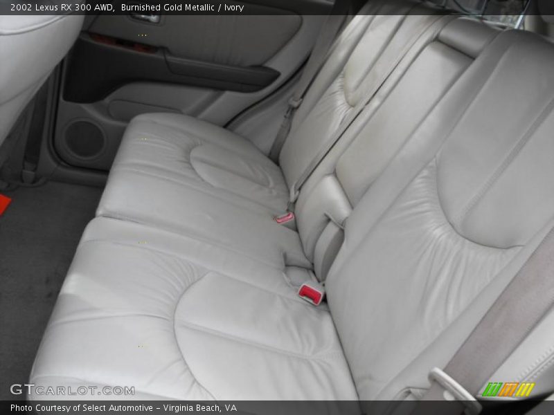 Burnished Gold Metallic / Ivory 2002 Lexus RX 300 AWD
