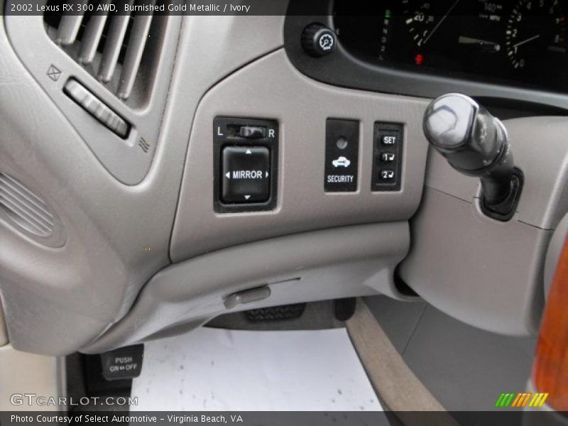 Burnished Gold Metallic / Ivory 2002 Lexus RX 300 AWD