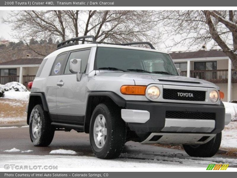 Titanium Metallic / Dark Charcoal 2008 Toyota FJ Cruiser 4WD