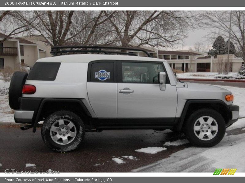 Titanium Metallic / Dark Charcoal 2008 Toyota FJ Cruiser 4WD