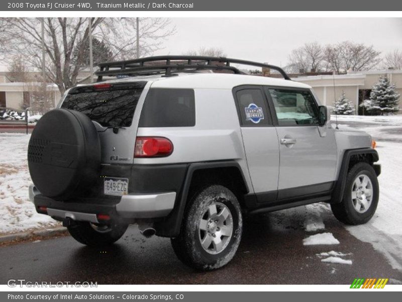 Titanium Metallic / Dark Charcoal 2008 Toyota FJ Cruiser 4WD